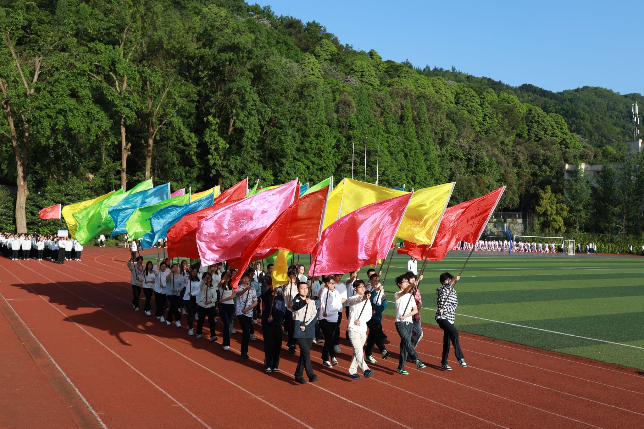 第四十四届校运会开幕